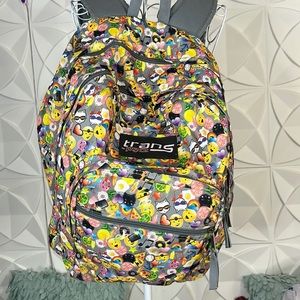 TRANS Jansport emoji backpack